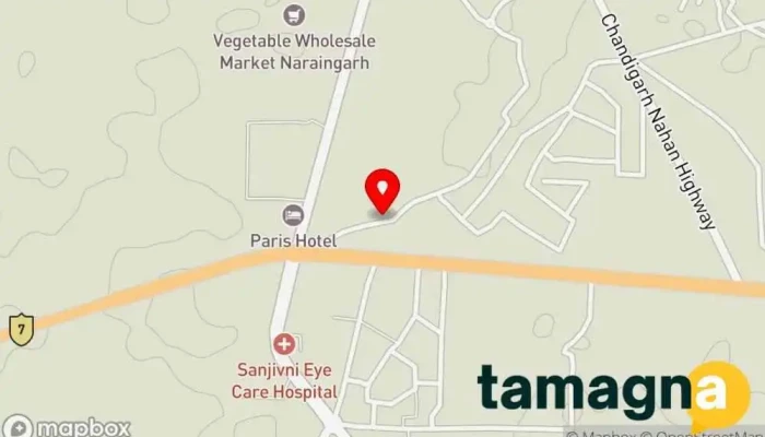 map of SALUJA TELECOM Cell phone store, Store in Naraingarh
