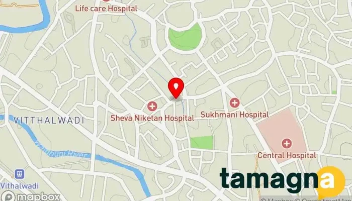 map of SAM Computers Computer store, Computer hardware manufacturer, Computer networking service, Computer repair service in Ulhasnagar