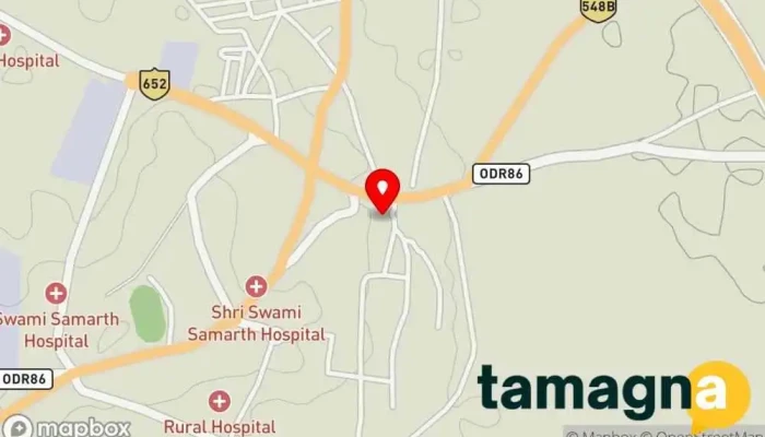 map of Samarth Gangane Shop Computer store in Akkalkot