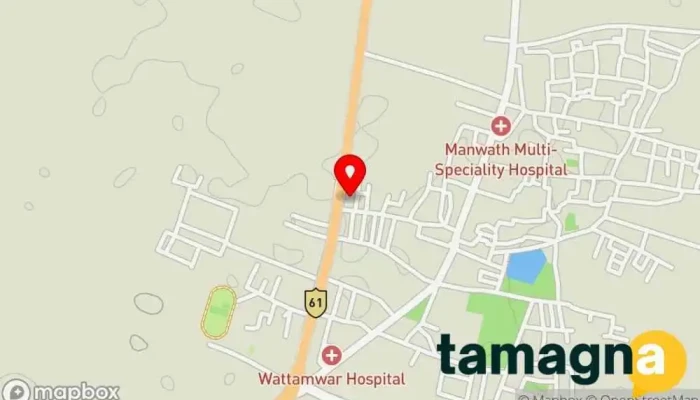 map of Sandesh Multi Services Computer store in Parbhani
