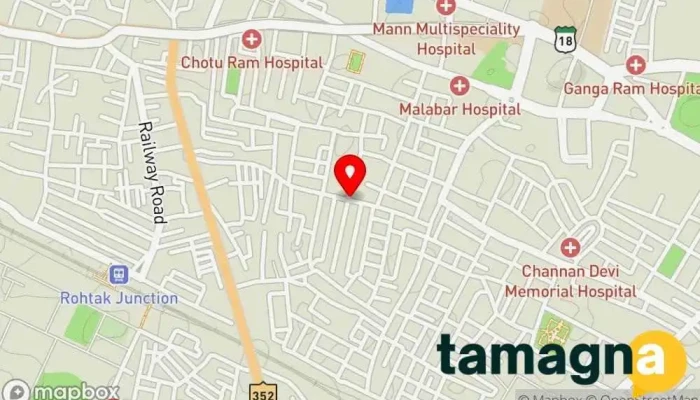 map of Satguru computer and Cost 2 Cost Printing Gift shop in Rohtak