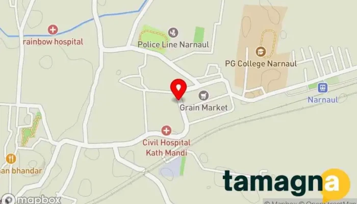 map of Satyanarayan Aggarwal Shop Electric motor store in Narnaul