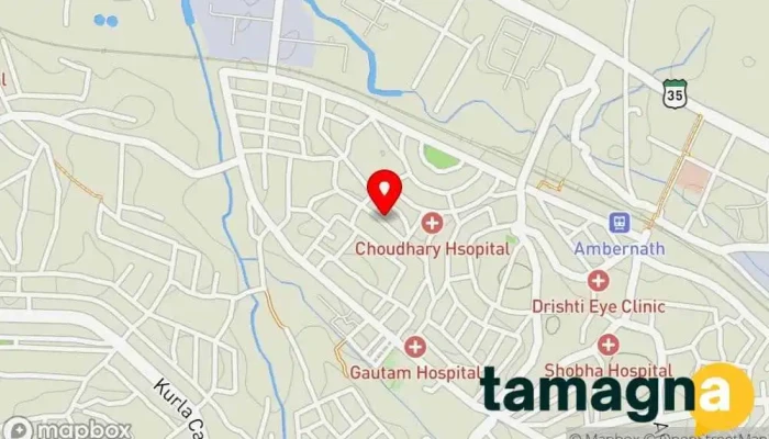 map of Saurabh Enterprises Computer repair service, Computer service, Computer store, Printer repair service in Ambernath