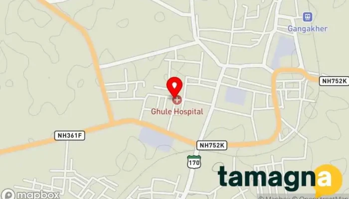 map of Seva Multi services Computer store in Gangakhed