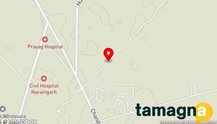 map of Sharma Cctv & Computer Computer store in Naraingarh