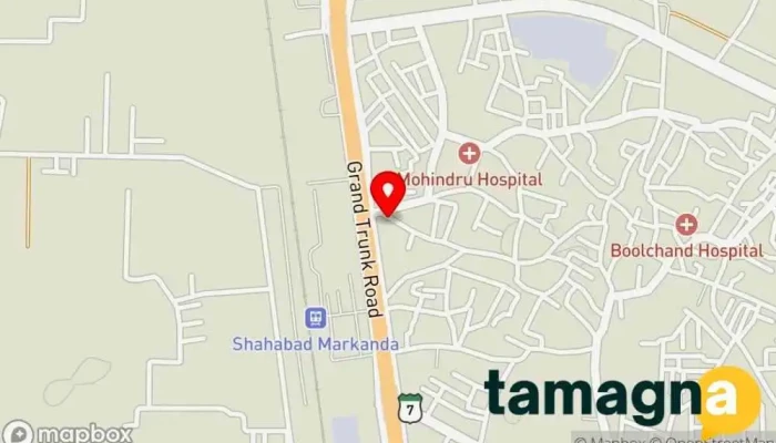 map of Sharma Electronics Electronics store in Shahbad