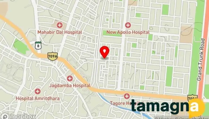 map of Sharma Soft Computer service, Cell phone accessory store, Mobile phone repair shop, Railway services, Ticket office, Tour agency, Tour operator, Train ticket agency, Train ticket office in Karnal