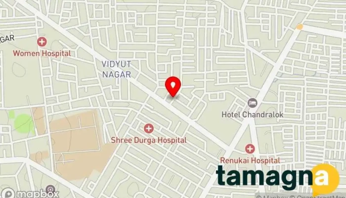map of Shiva's Skyline Computers Computer repair service in raj residency 'O