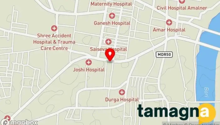 map of Shivkrupa Online Multisarvises Computer store in Amalner