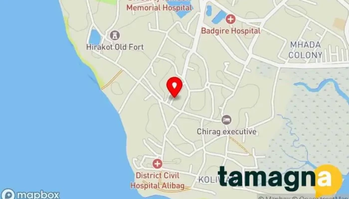 map of Shree Visions | CCTV, Computer Wholesale Accessories. Sales and service Computer service in Alibag