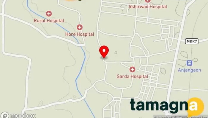 map of श्री ऑप्टिकल Optician in Anjangaon