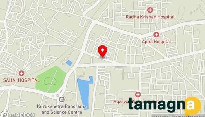 map of Simran Infotech Computer repair service in Kurukshetra