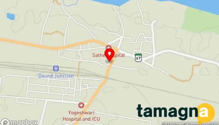 map of Super Electronics Daund Electronics store in Daund