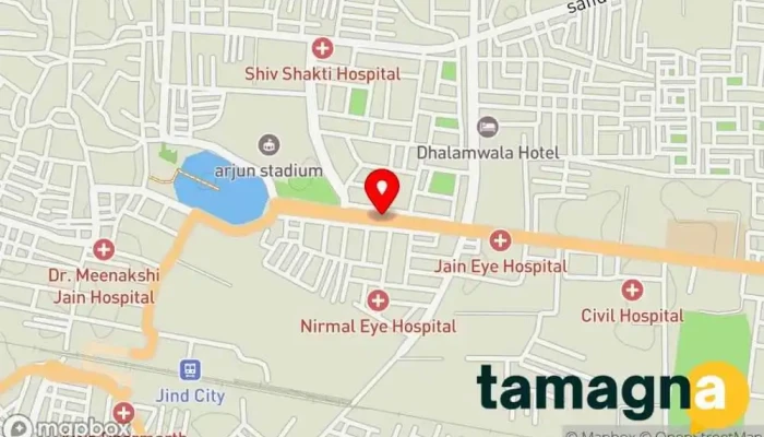 map of Surendra electronics Electronics store in Jind