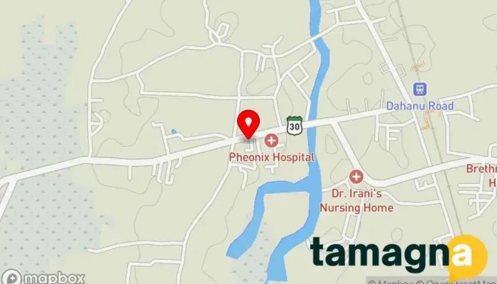 map of SVS ELECTRONICS Electronics store in Dahanu