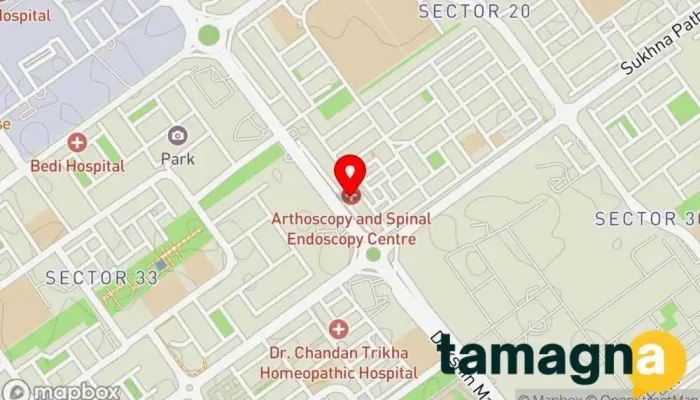 map of Tech Walker Computer store in Chandigarh