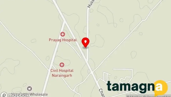 map of TechAura Enterprises Computer store in Naraingarh