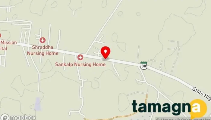 map of Tejashvi Computer Computer support and services in Dahanu, Raipada
