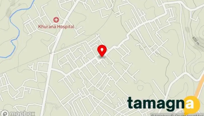map of Thakur Stationary Store Stationery store, Cell phone accessory store, Computer accessories store, Gift shop, Pen store in Pinjore