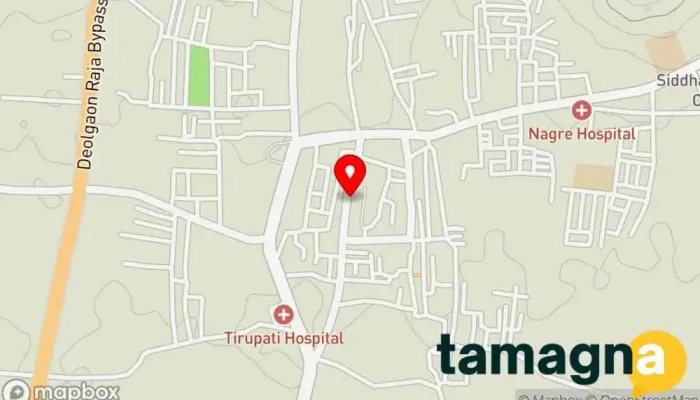 map of TULJABHAVANI MOBILES AND COMPUTERS Computer store in Deulgaon Raja