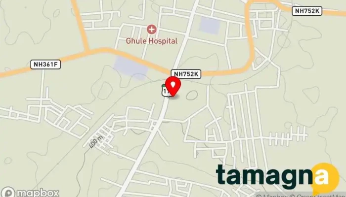 map of Tuljai Enterprises Computer support and services in Gangakhed
