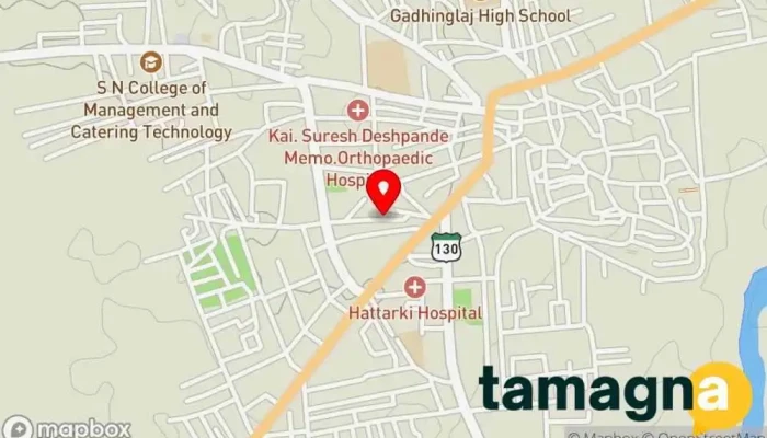 map of Unique Enterprises Computer support and services in Gadhinglaj