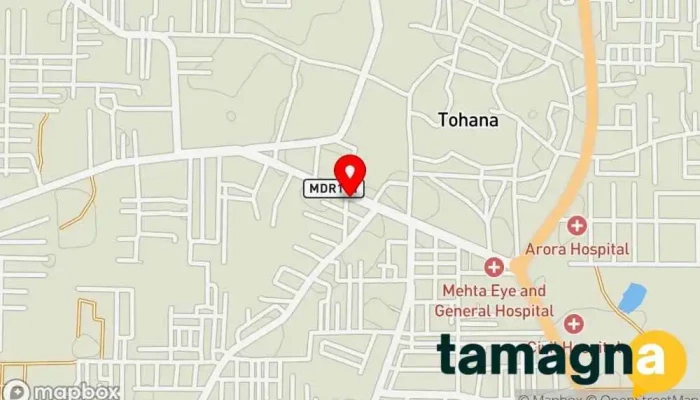 map of UPKAR PHOTOSTAT Internet shop in Tohana