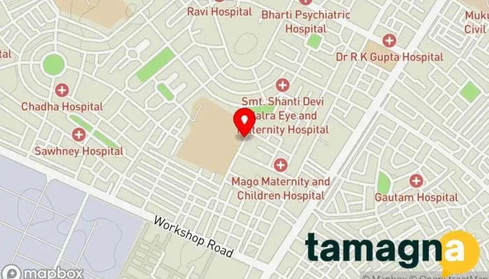 map of V. S. Computers Print shop in Yamuna Nagar