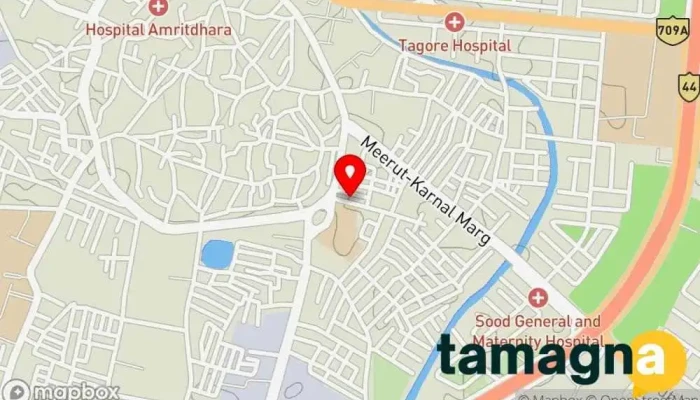 map of VG-TECH INFOTEL Electronics store in Karnal
