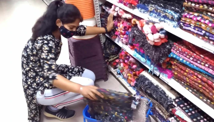 Vishal Mega Mart -  Inside - Rewari
