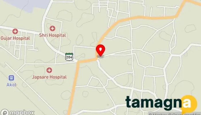map of Vishal Online Service Computer store in Akot