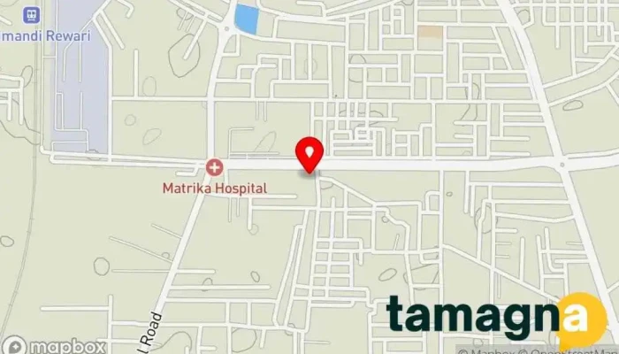 map of Vishesh Mobile And Computers Cell phone store in Rewari, Dhaliawas