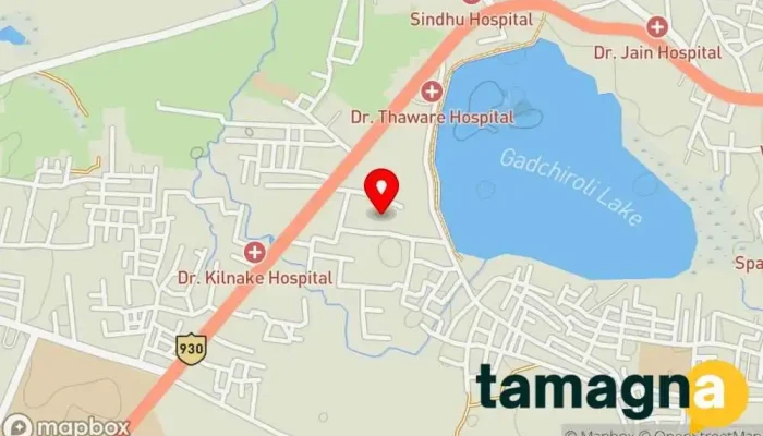 map of Waghade Baba Computer store in Gadchiroli