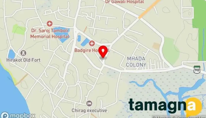 map of Webgateway Services LLP Electronics store in Chendhare, Alibag