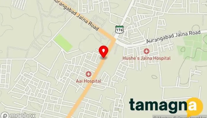 map of Yogesh Computers Sales & Service Computer store in Jalna